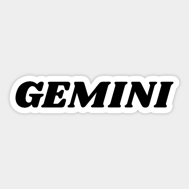 GEMINI Sticker by ShinyBat